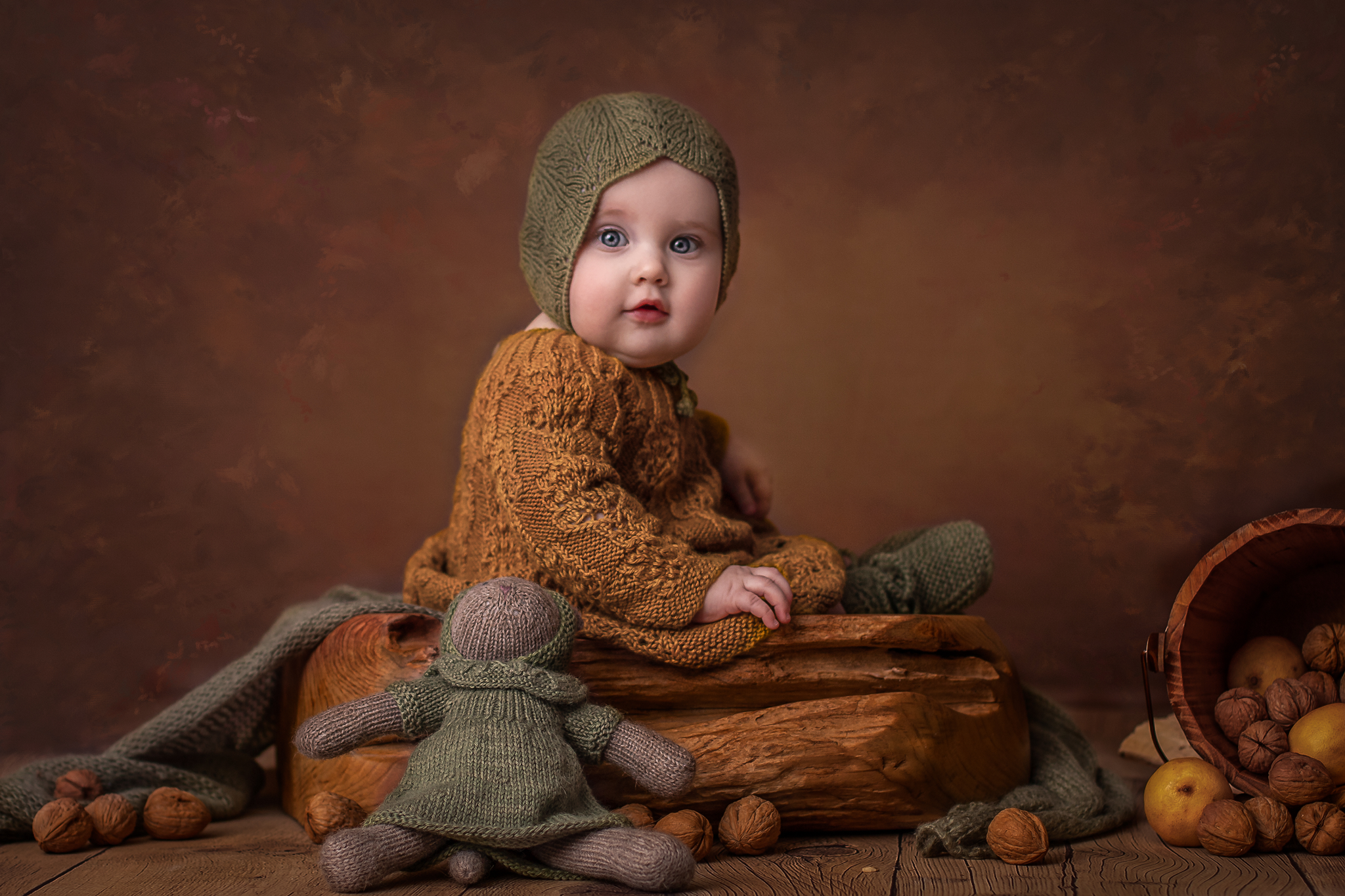 Baby Fine art Portraits Heirloom sessions